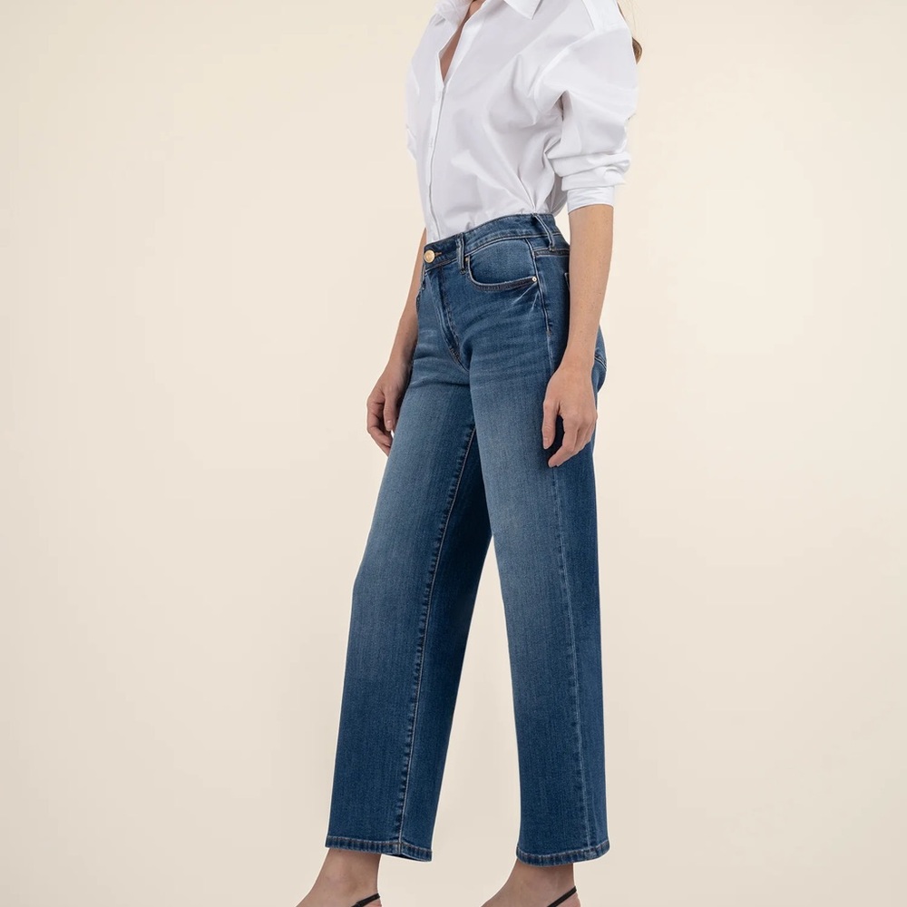 Kut from the Kloth Charlotte Wide Leg High Rise - Picture 3 of 16